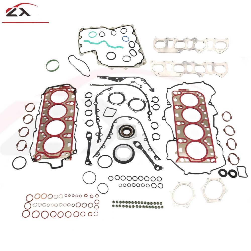 Engine Overhaul Rebuild Gasket Kit For 4.8L Porsche Cayenne Panamera S GTS V8
