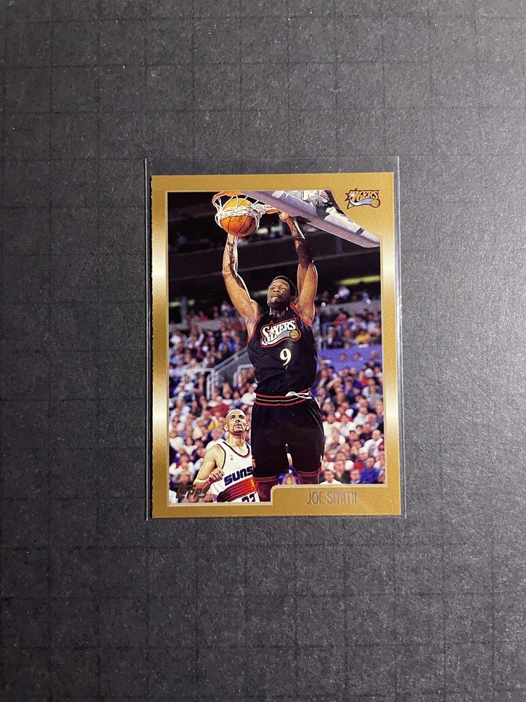 1998-99 Topps Joe Smith Card #28 - Philadelphia 76ers (1)