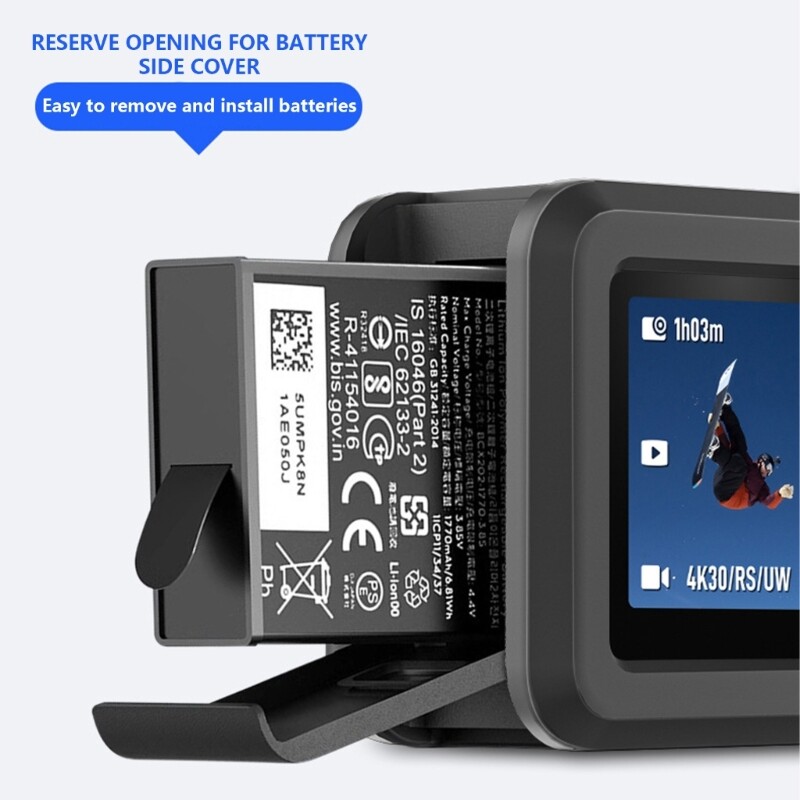 Smooth Open Silicone Cover For Action 5Pro Camera Lens Guard Cover with Lanyard