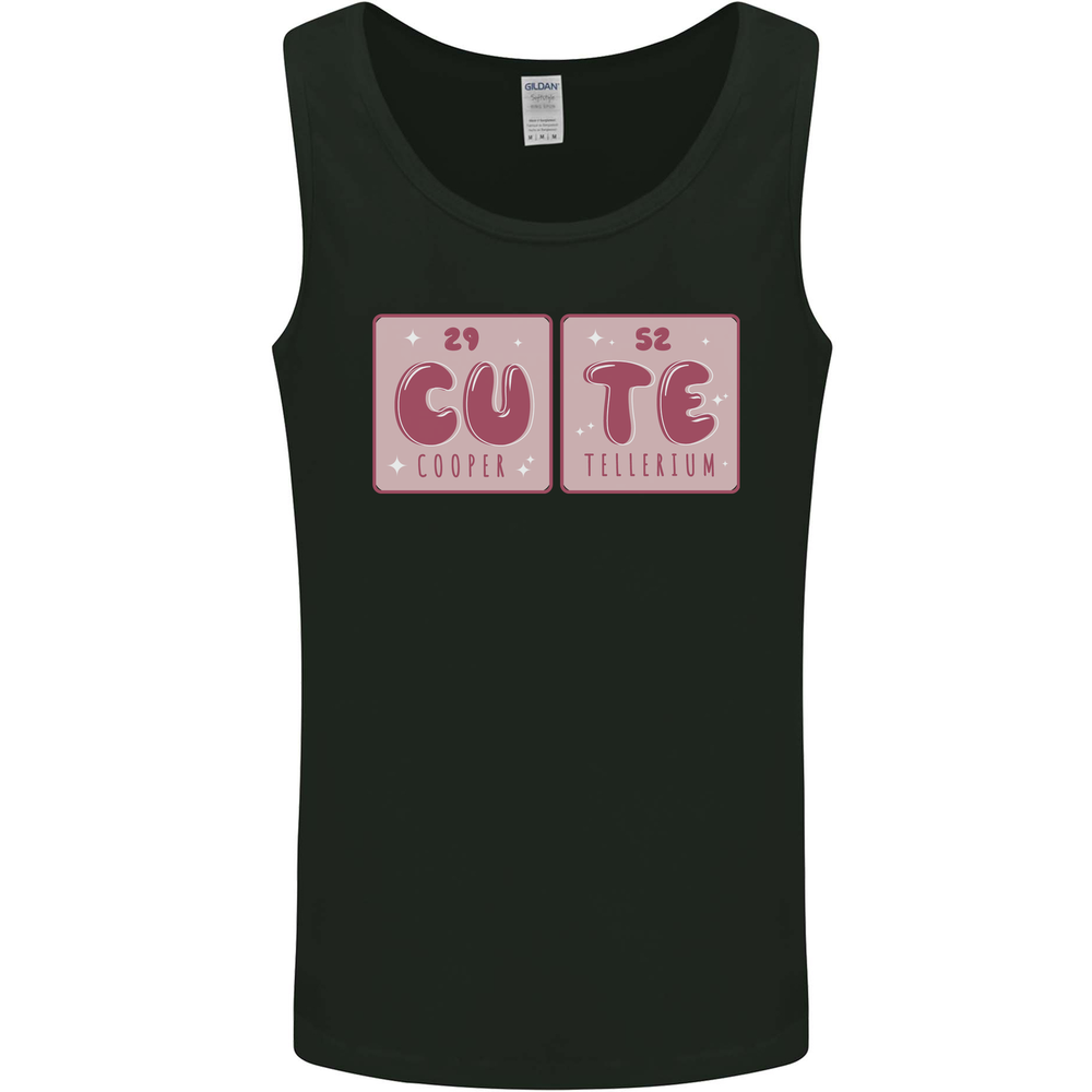 Cute Funny Periodic Table Mens Vest Tank Top