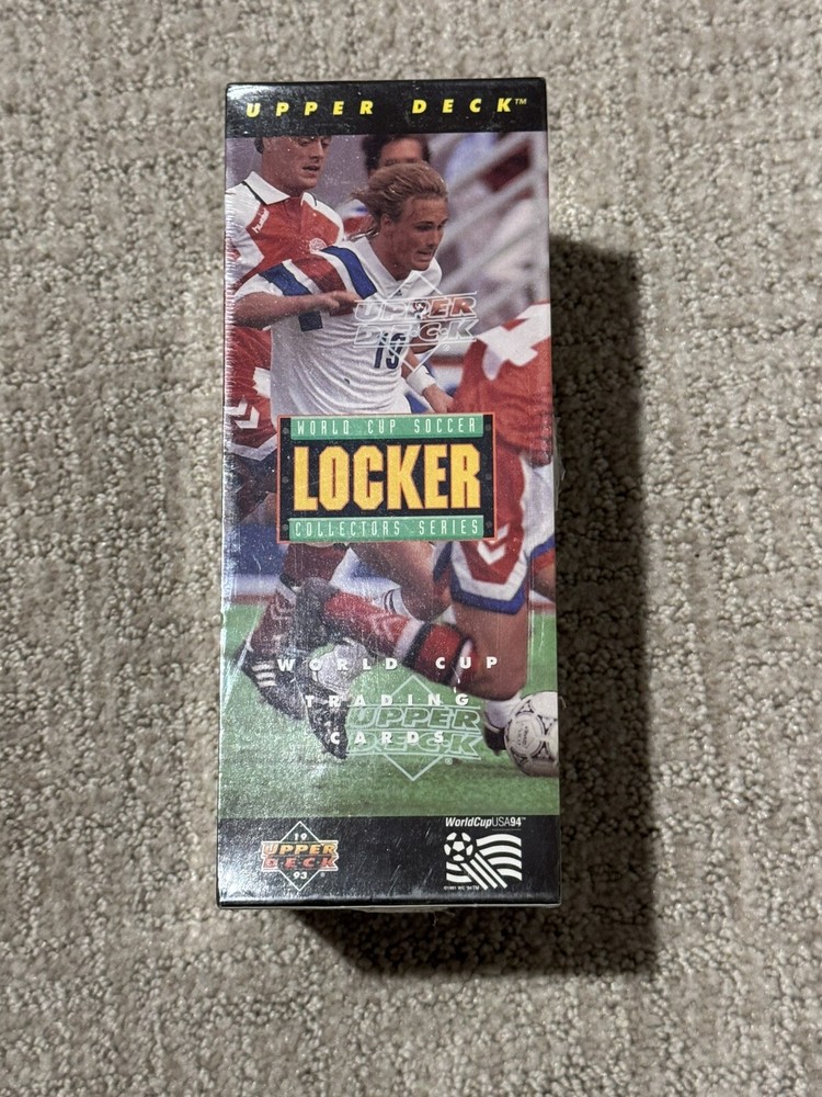 Sealed UD 1994 World Cup Preview Soccer Collectors Series Locker Rare Box Set