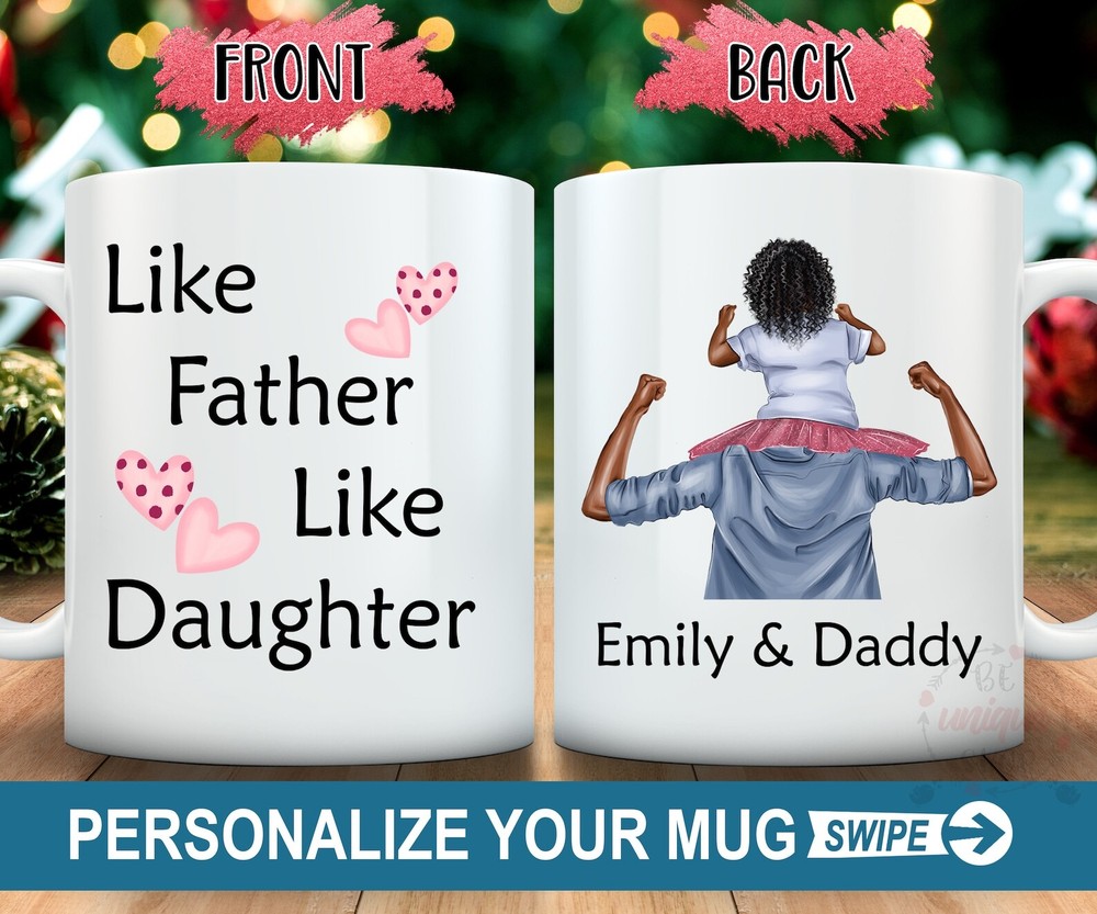 Fathers Day First Fathers Day Mug Custom Mug For New Dad New Dad Mug Personalize-image