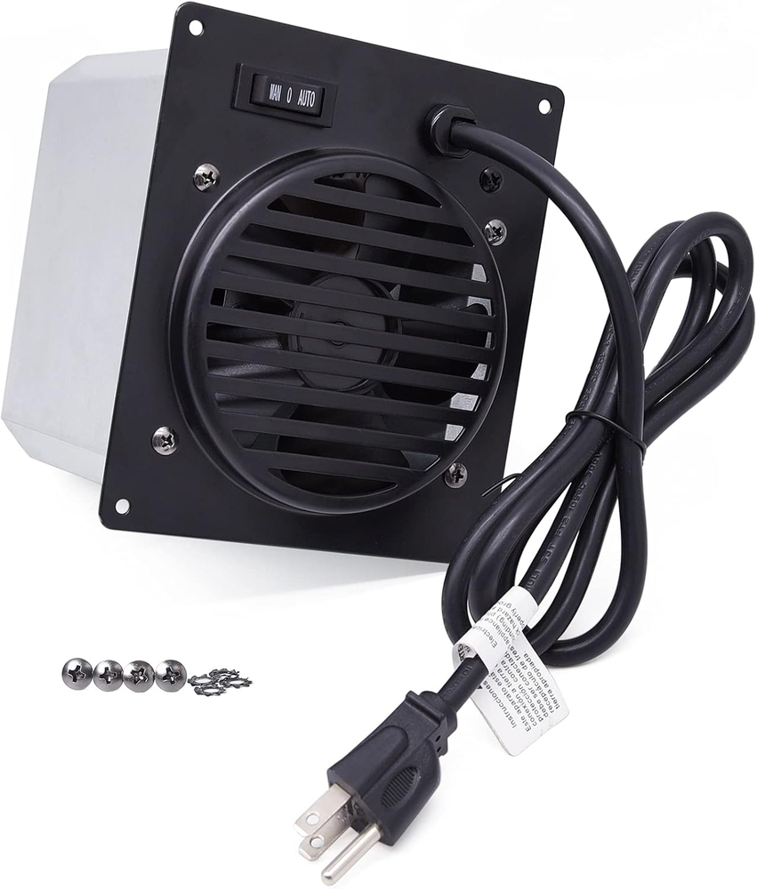 WHF100 Dyna-Glo Heater Fan Replacement with Thermostat & Mounting Screws, 120V
