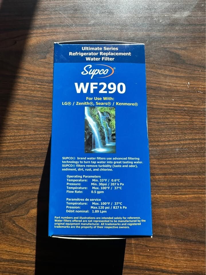 Supco Water filter wf290