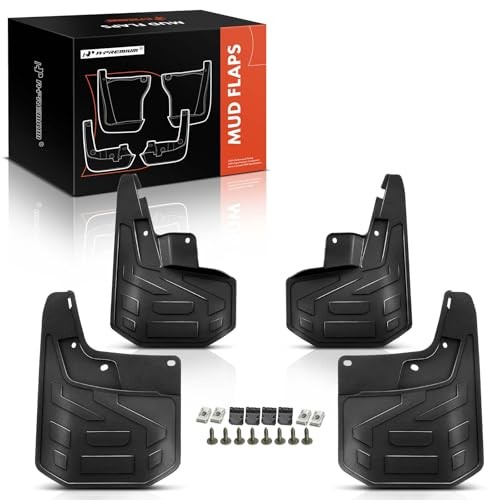 4PCS Truck Mud Flaps Compatible with Chevrolet Colorado 2023–26 with Front & Rea
