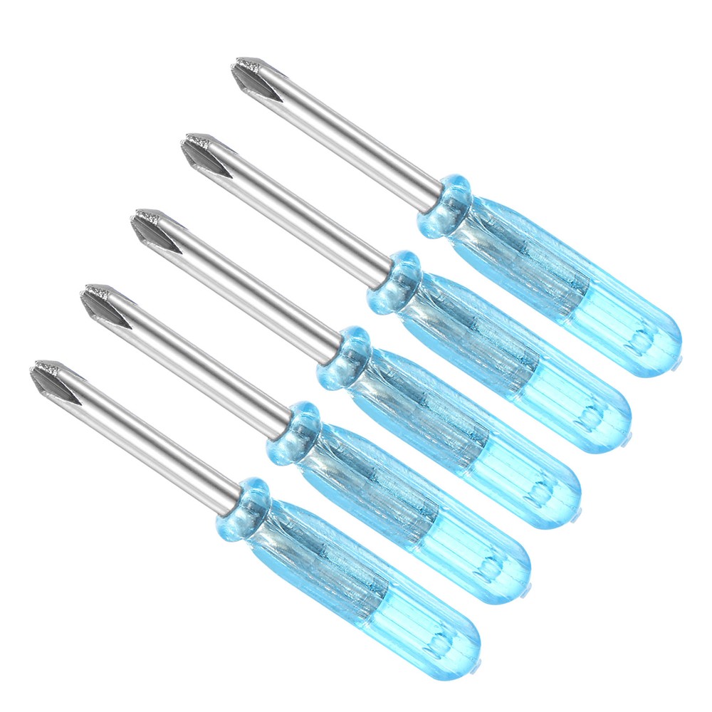 5-Piece Anti-Slip Phillips Screwdriver Set 3.0mm x 45mm