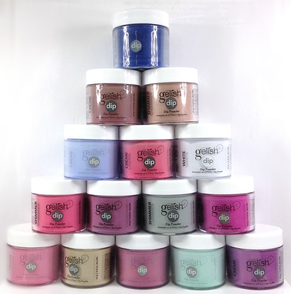 Clearance sale Gelish Dip Powder Essentials - 23g/0.8oz - Pick Any - Series 2-image