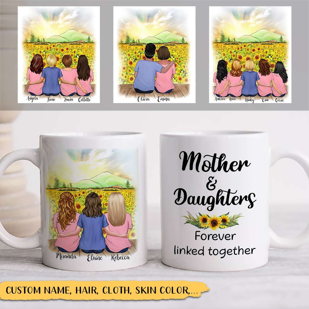 Personalized Mother And Daughters Gift Mothers Day Gift Ideas Mothers Day Gift