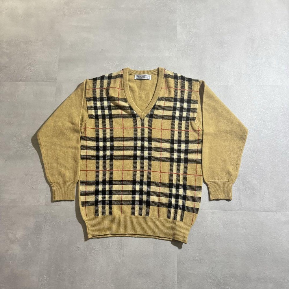 Burberry knit sweater Men's Fashion from Japan