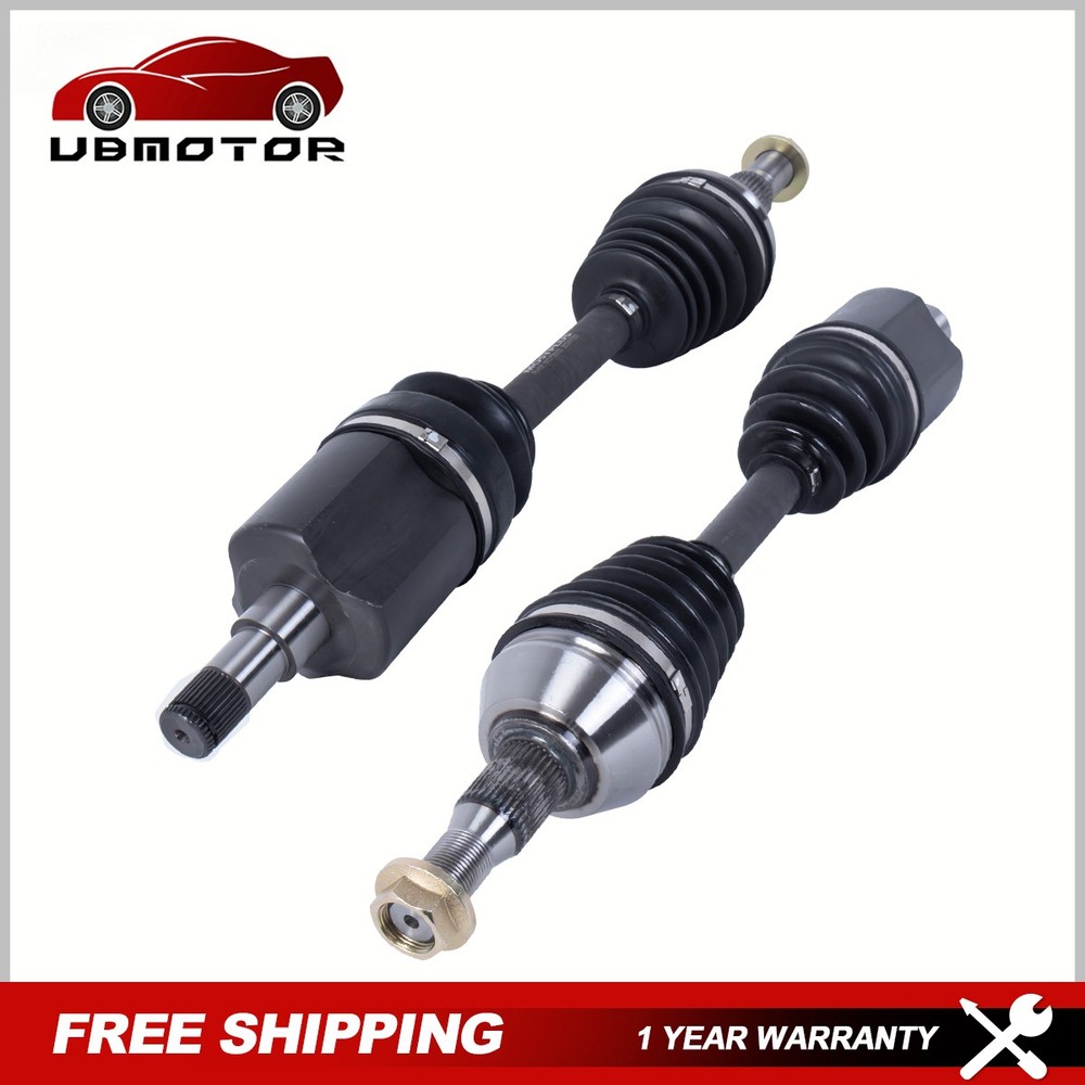 2PCS Front CV Axle Shafts For Chevy Impala Buick LaCrosse Pontiac Grand Prix