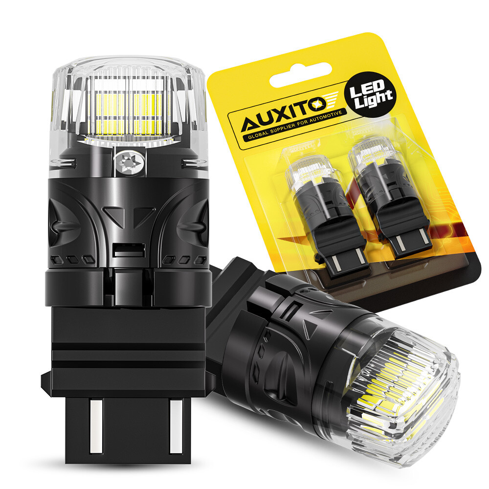 2X AUXITO 3157 4157 LED Cool White Super Bright Backup Reverse DRL Drivingg Lamp