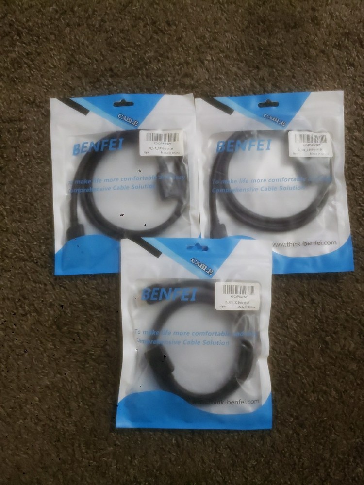 Benfei 3ft HDMI Extension Cable - 36 Inch - Buy 3 for Price of 1