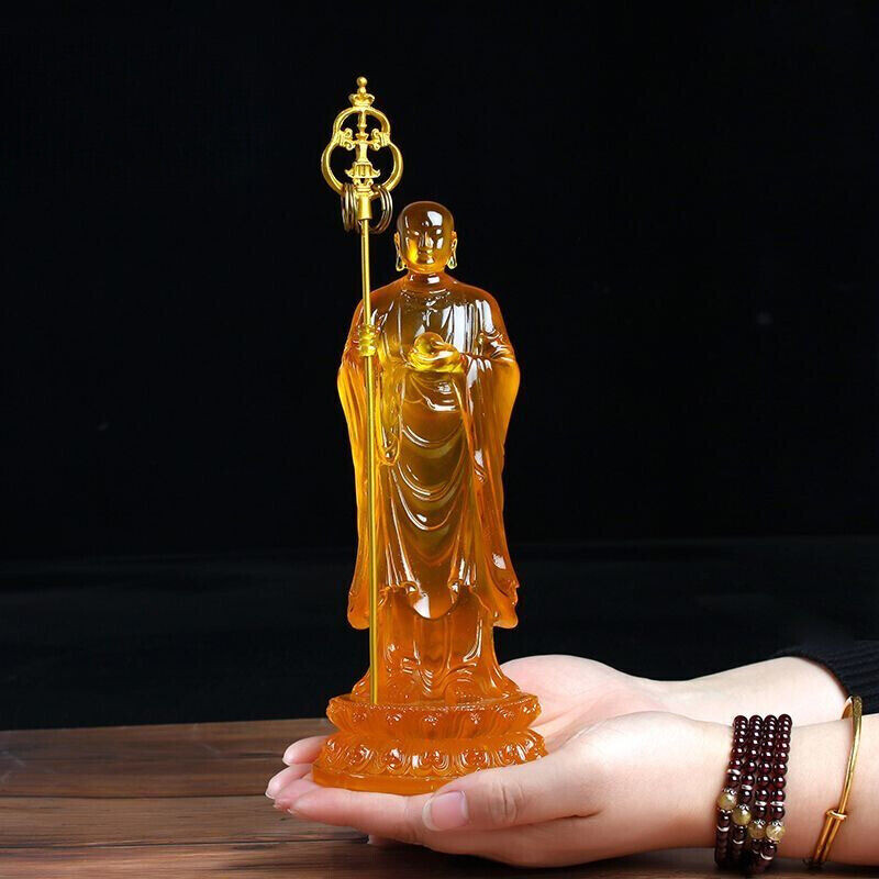 Dizang King Dizang Bodhisattva Buddha Home Temple Buddhist Hall Decoration