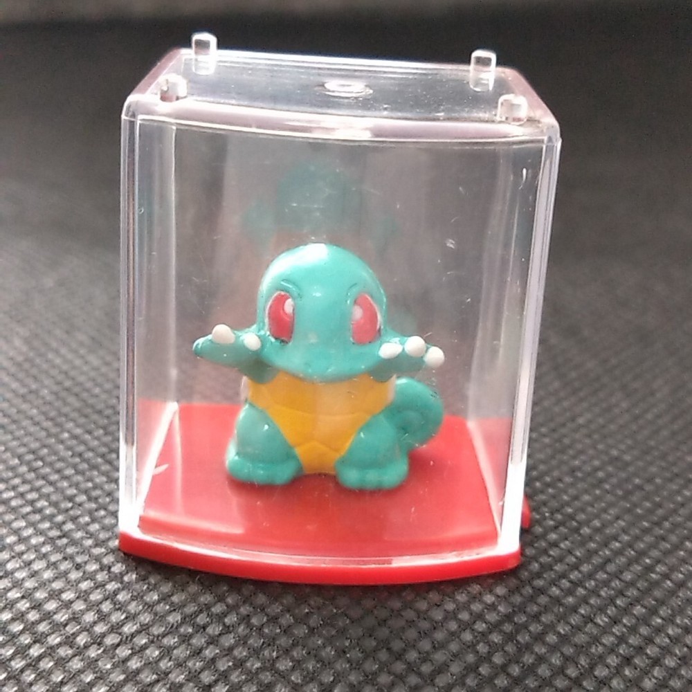 Squirtle Pokemon Mini Figure Nintendo Vintage Japanese Japan Rare