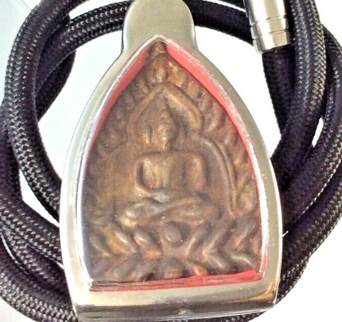 Thai Jaosua LP Boon Coin Pendant WEALTH Amulet Necklace SUCCESS Luck BILLIONAIRE