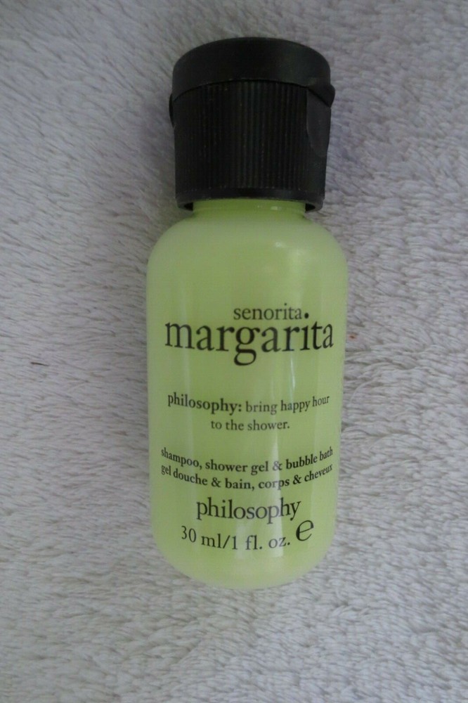 Philosophy Senorita Margarita Shampoo,Shower Gel Travel Size New