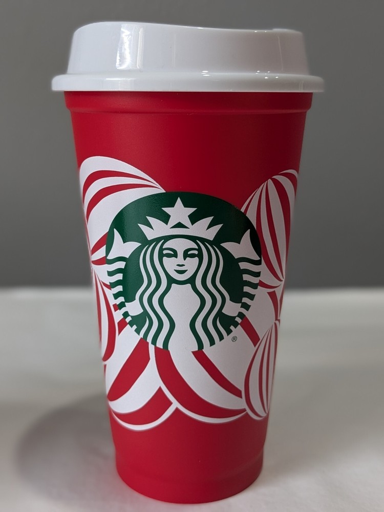 Starbucks Christmas 2024 Red Cup Day  16oz Xmas Holiday New Reusable Giveaway