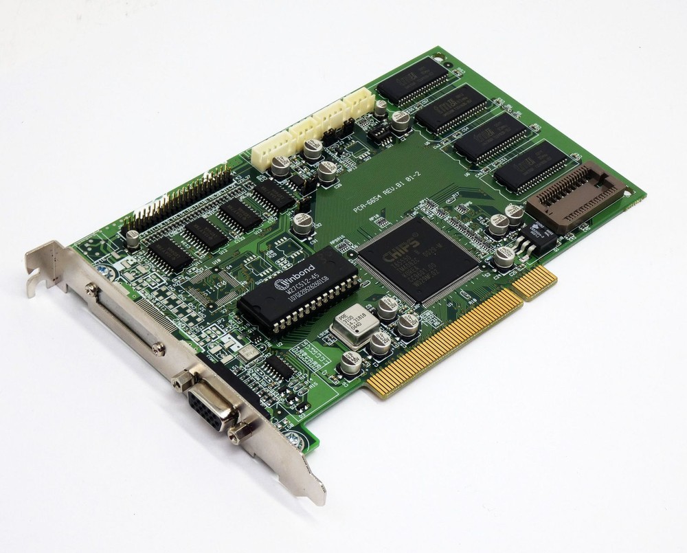 Advantech PCA-6654 PCA6654 PCA 6654 Rev. B1 01-2 PCI VGA Card -used-