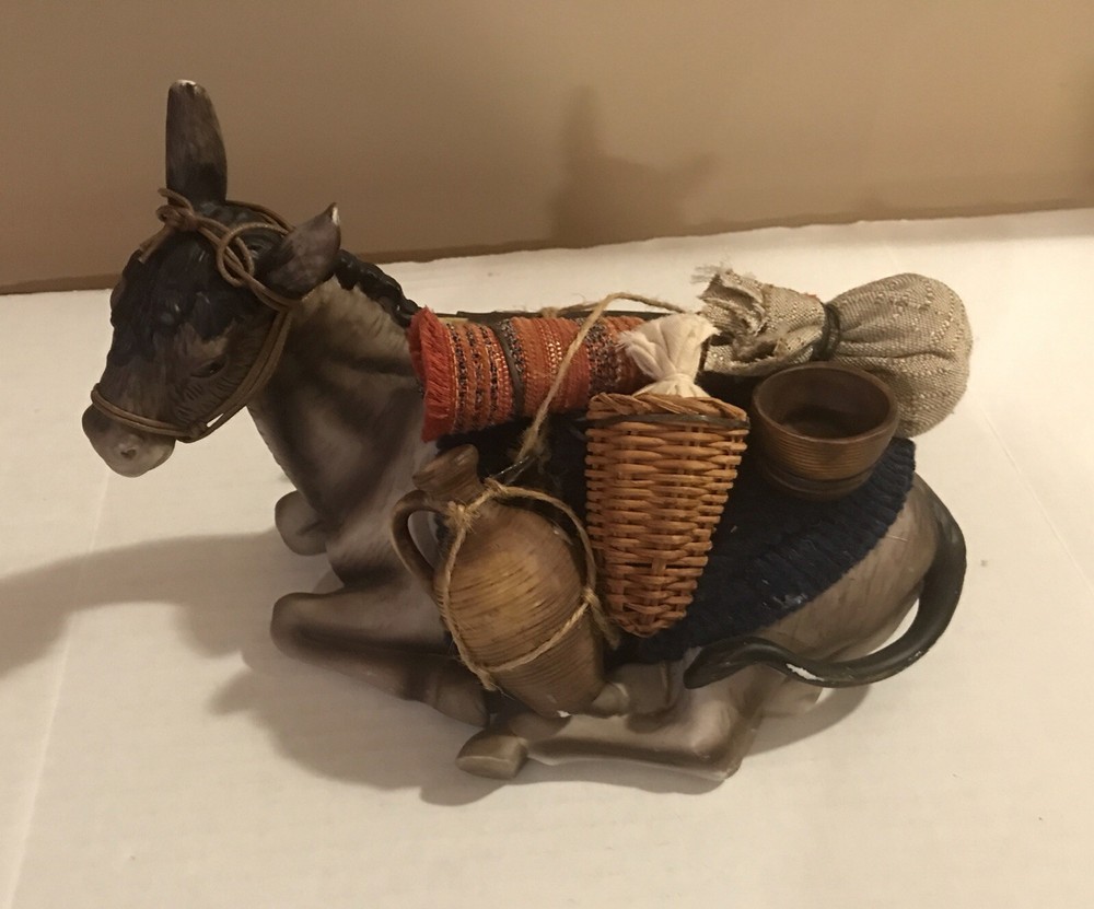 Members Mark 2006 Nativity Donkey Replacement for Large Christmas Scene-image