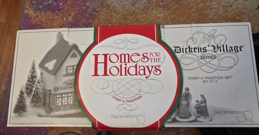 Department 56 North Pole Series Start a Tradition Set Of 13 Never Used Christmas