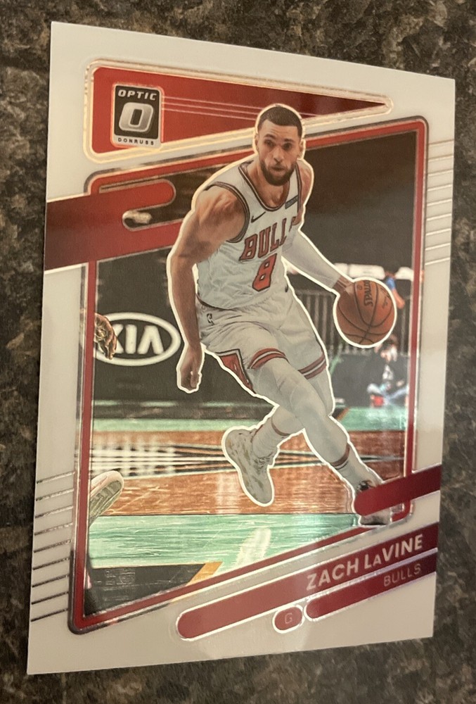 2021-22 Panini Donruss Optic Zach LaVine #105 Basketball Card