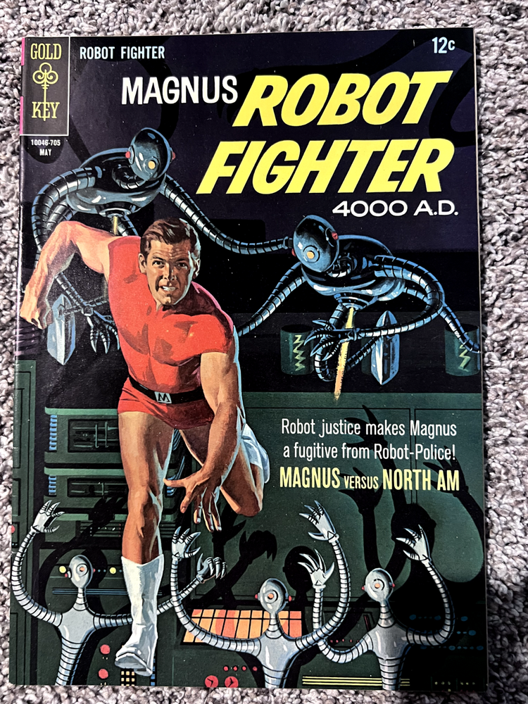 Magnus Robot Fighter #18 VF/NM Magnus Versus North AM