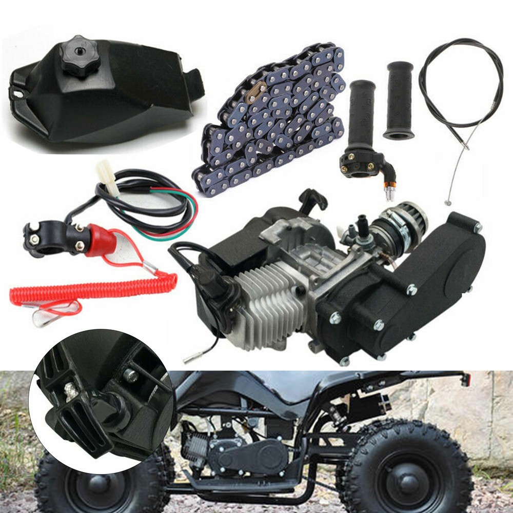 49cc 2-stroke Engine Motor Kit For Pocket Bicycle Mini Dirt Bike Atv Scooter Hot