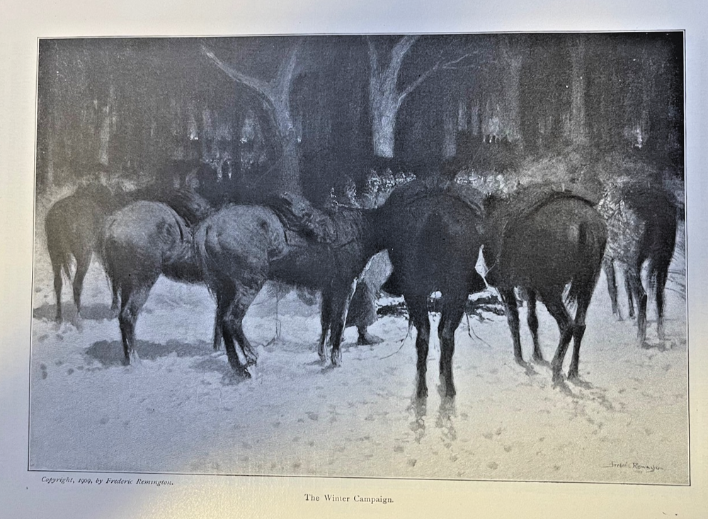 1909 Western Artist Frederic Remington illustrated