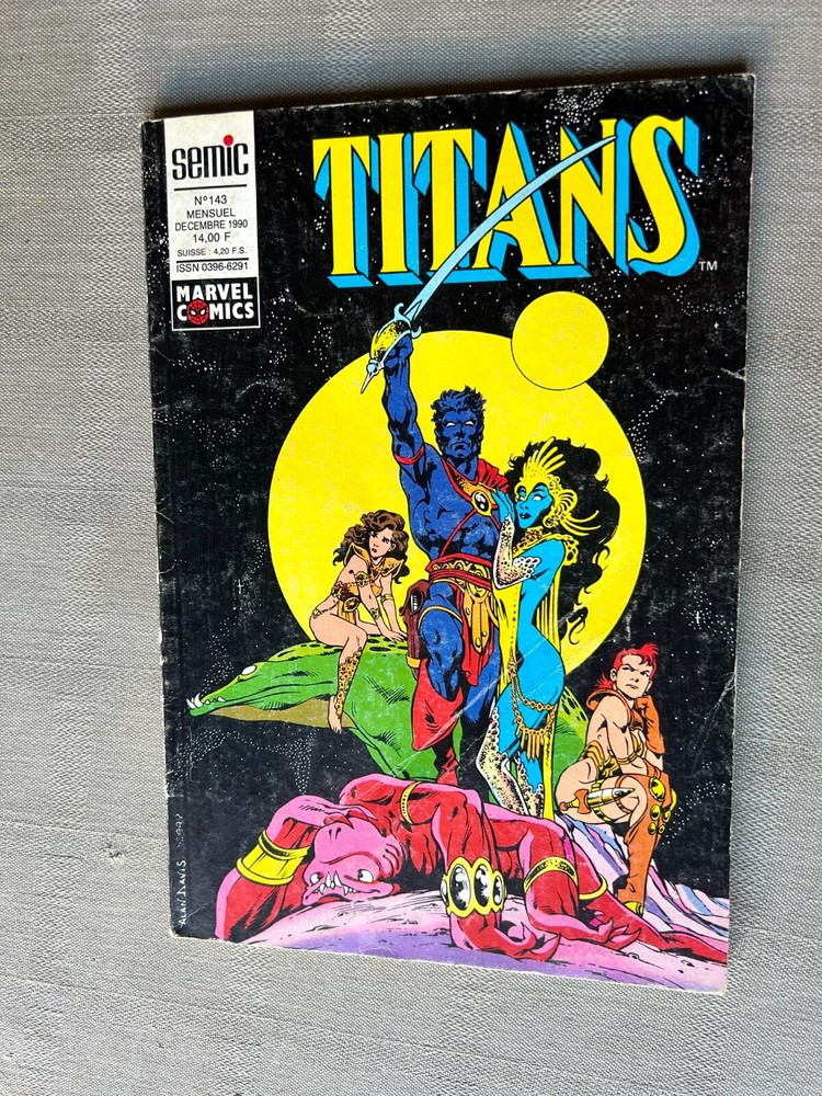 Titans N°143 Edition Lug 1990 In Good Condition Coupon Attached-image