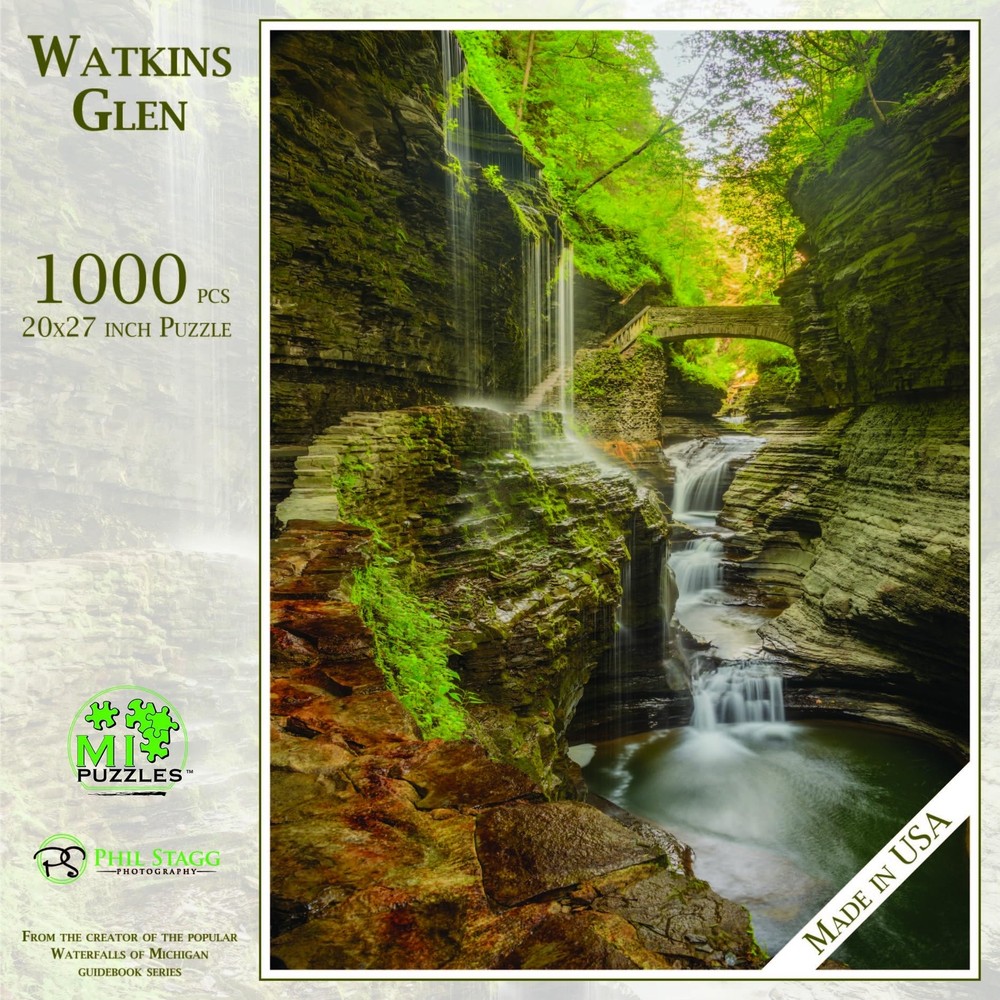 Watkins Glen - 1000 Piece MI Puzzles Jigsaw Puzzle - for Adults