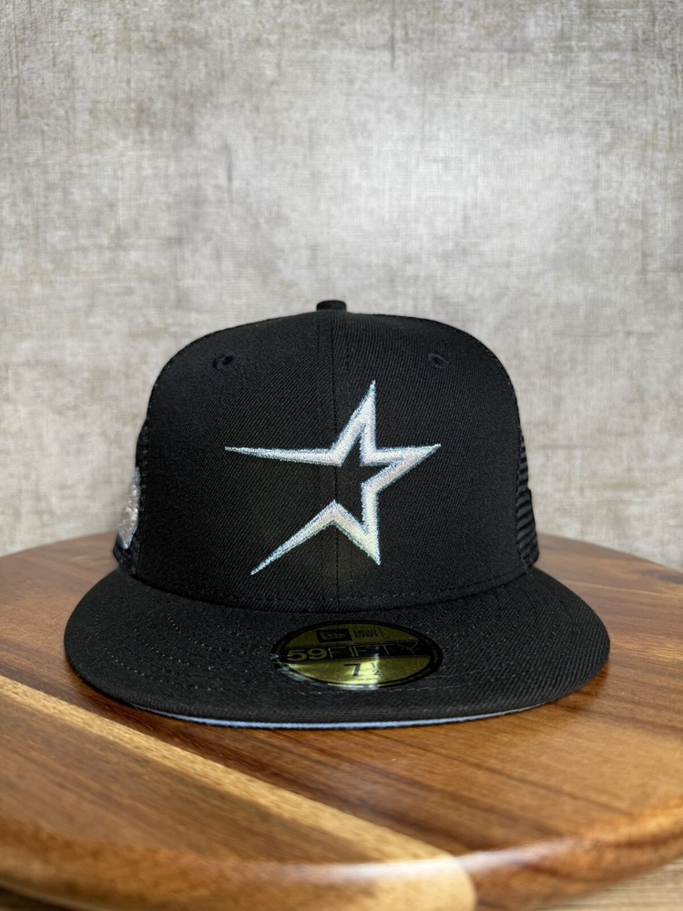 7 1/2 - Txfitteds Event Exclusive Houston Astros Icy Trucker Blue Hat Fitted