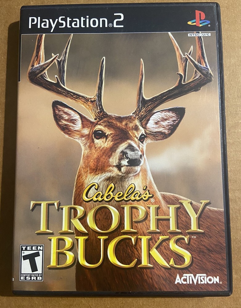 Cabela's Trophy Bucks (Sony PlayStation 2 , 2007) PS2 Complete With Manual Hunt