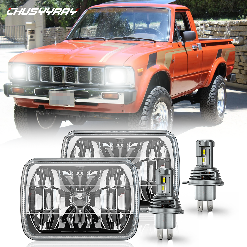 Par de faros sellados de 7x6