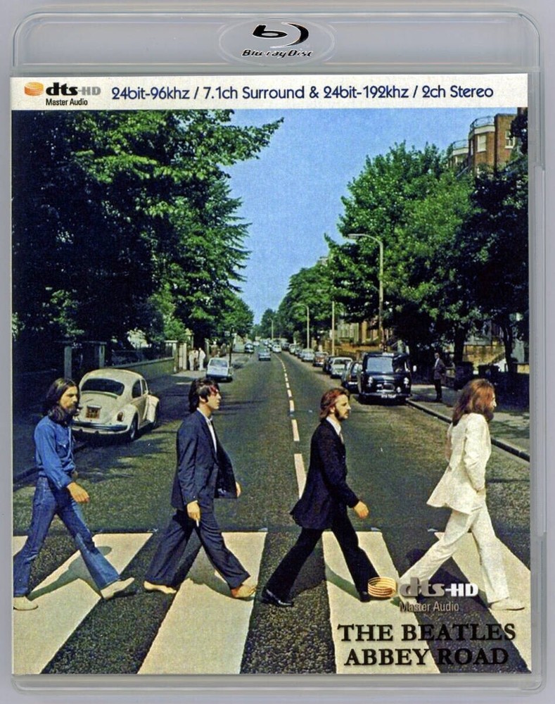The Beatles Abbey Road DTS-HD Master Audio Blu-ray New