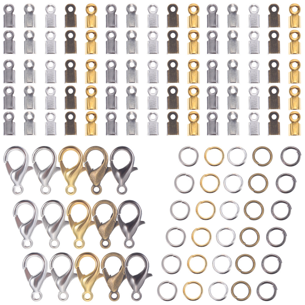 Layering Chain Necklace with Clasp for Jewelry Making and DIY Ornaments