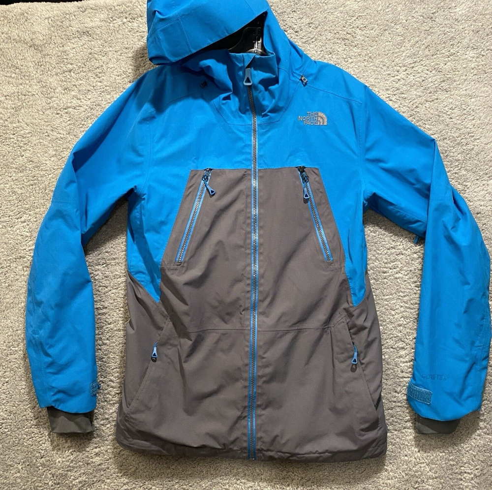 The North Face Jacket Mens Small Goretex Snowboard Ski Coat Blue