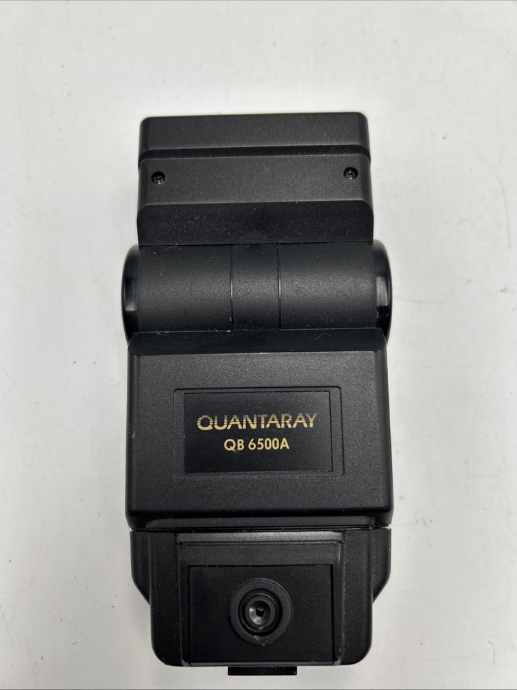 Quantaray QB 6500A Shoe Mount Flash For Canon Film Camera