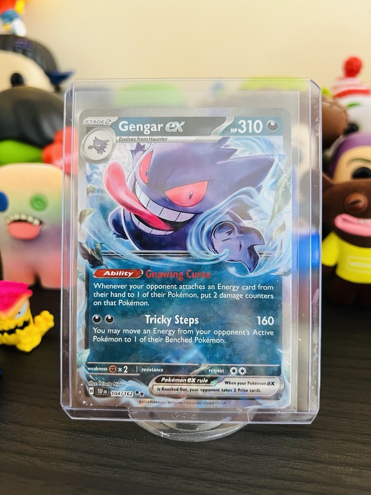 Gengar ex 104/162 Holo SV05 Temporal Forces Pokemon Card