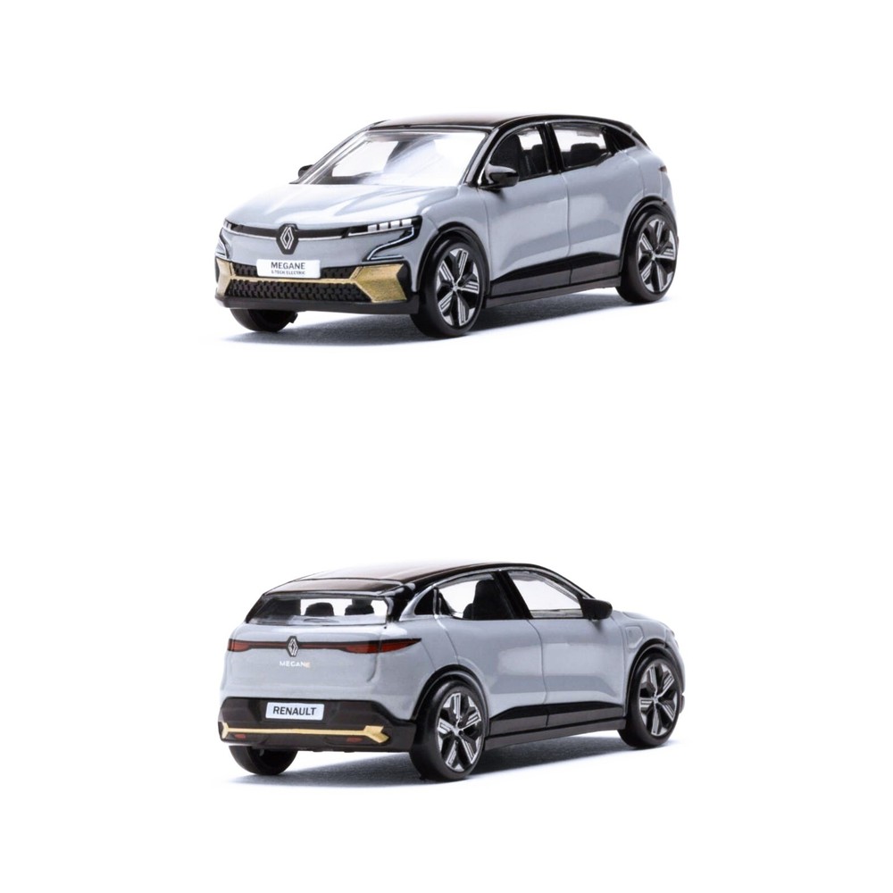 NOREV 1/64 RENAULT MEGANE E-TECH GREY DIECAST MODELCAR 3 INCHES