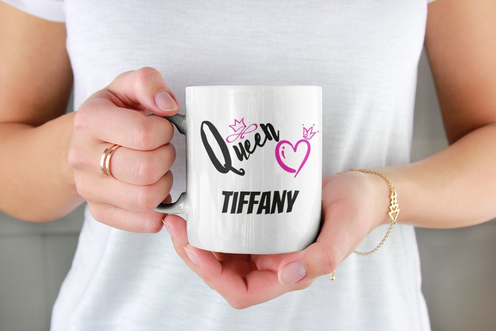 Queen Personalized Coffee Mug Premium Quality Unique Customized Gift For