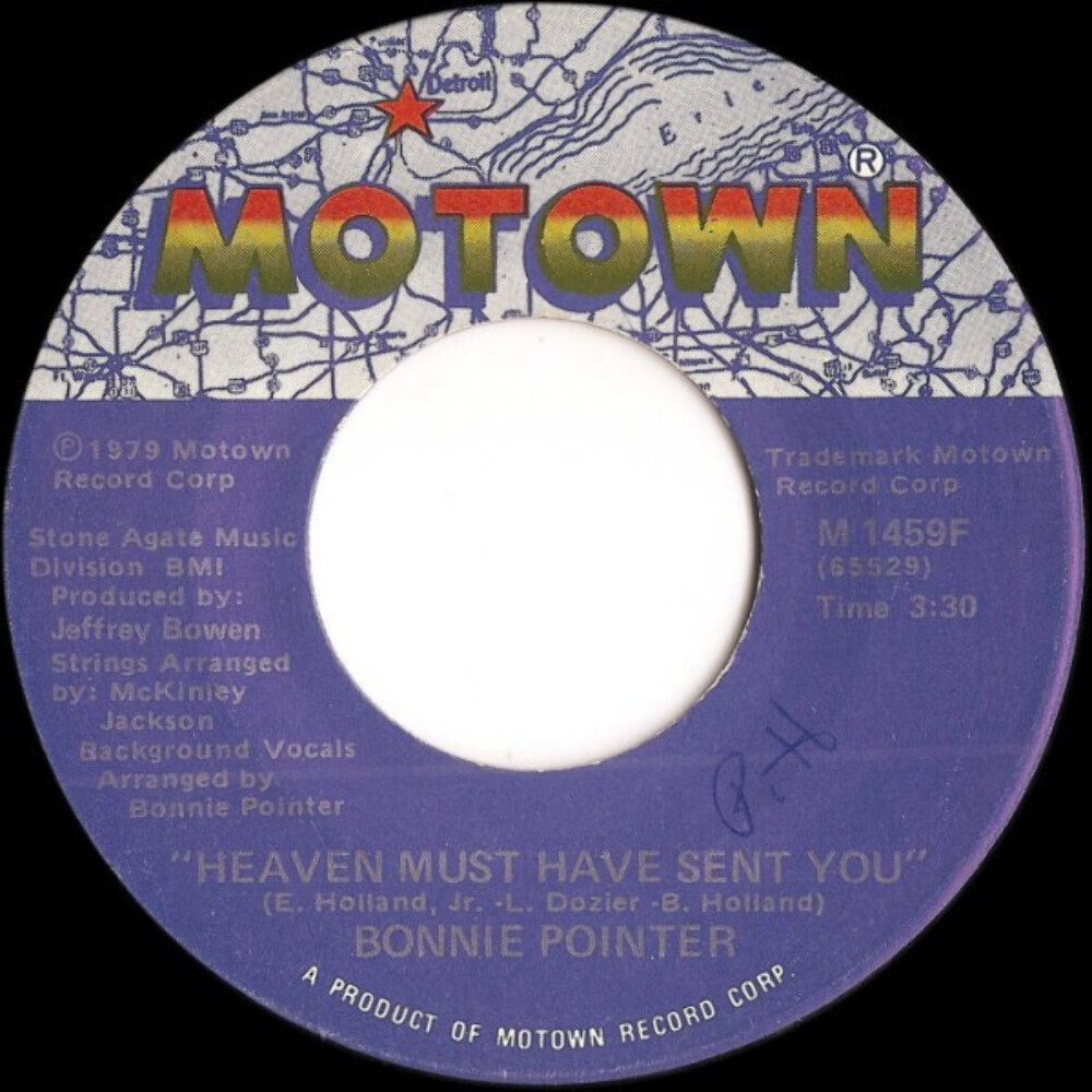 Bonnie Pointer - Heaven Must Have Sent You - Motown - M 1459F - 7
