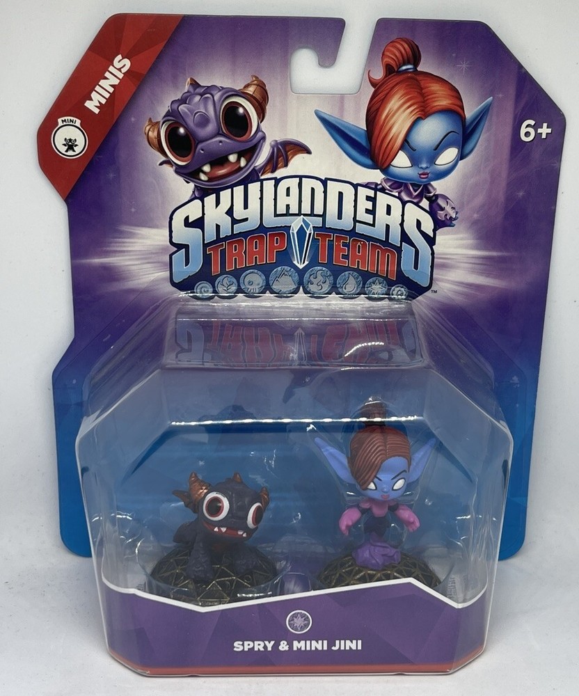 Skylanders Trap Team SPRY AND MINI JINI BOXED NEW
