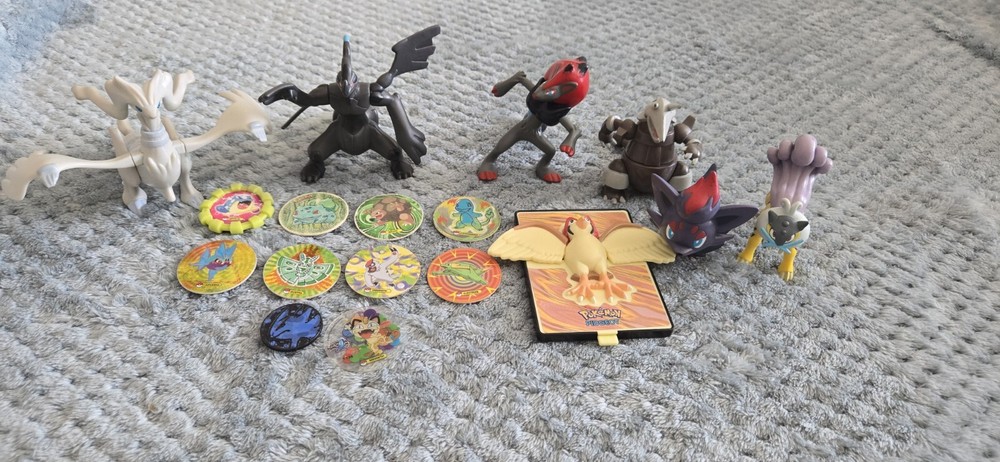 Pokemon Toy Lot of 6 Figures by Jakks McDonalds Burger King Pogs