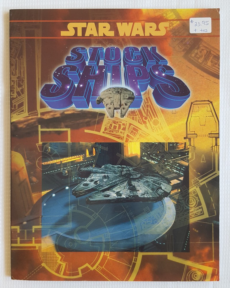 STOCK SHIPS STAR WARS ROLEPLAYING GAME BY WEST END GAMES 1997 INCLUDES CARDS