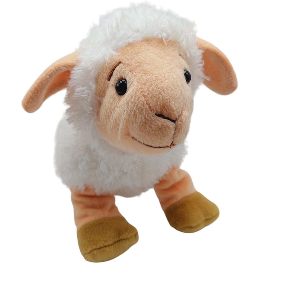 Kohls Cares Eric Carle Plush White Lamb Soft Stuffed Animal Toy White 11 Inch