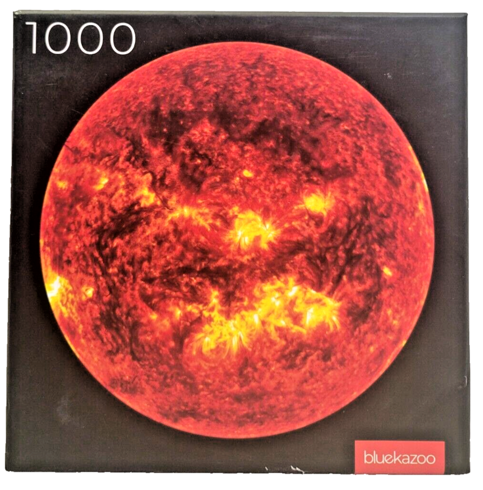 Bluekazoo Sun Jigsaw Puzzle Round High Quality 1000 pc 26.5