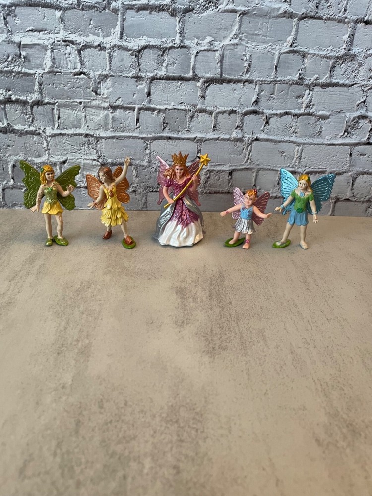 Rose the Fairy Queen Mini Figues Lot little figures, Disney pretend play set