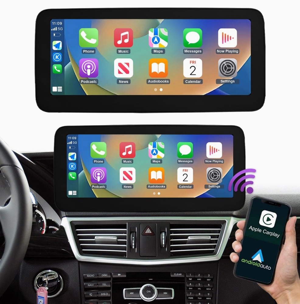 12.3 inch Touchscreen Wireless CarPlay Android Auto Multimedia Car Radio Receive