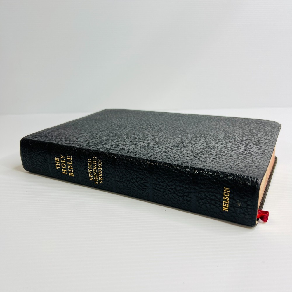 Holy Bible Revised Standard Version Black Nelson Hardcover Religious Book  
