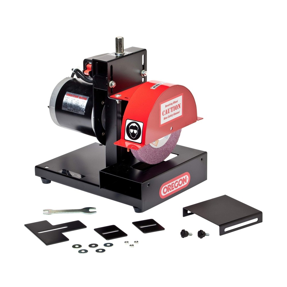 Oregon Economy Lawn Mower Blade Sharpener & Grinder, Heavy Duty, 1/3 HP Motor...